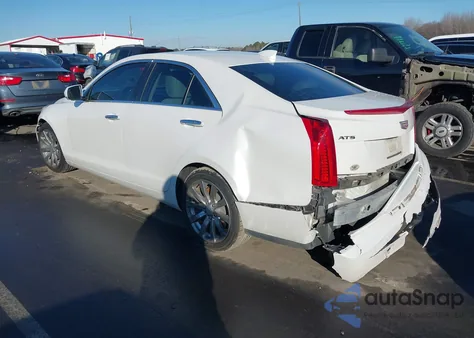 2017 Cadillac Ats Luxury из США, поврежденный, VIN 1G6AB5SX9H0109075